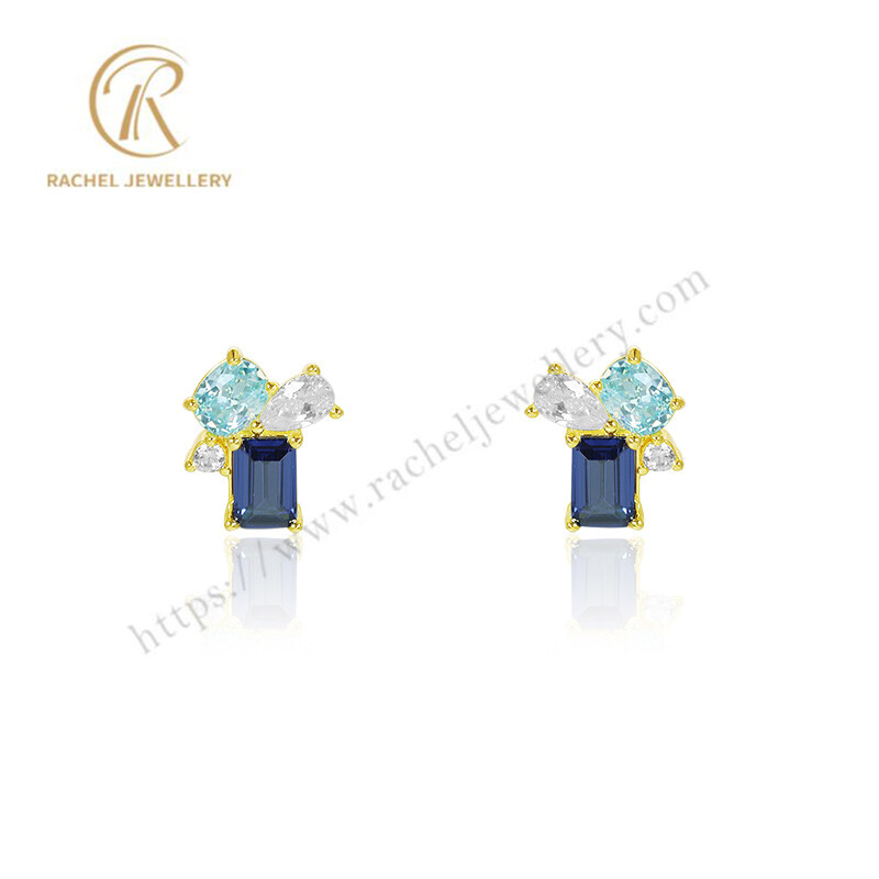 Rachel Jewellery Delicate Gemstone Combination Lady Silver Earrings