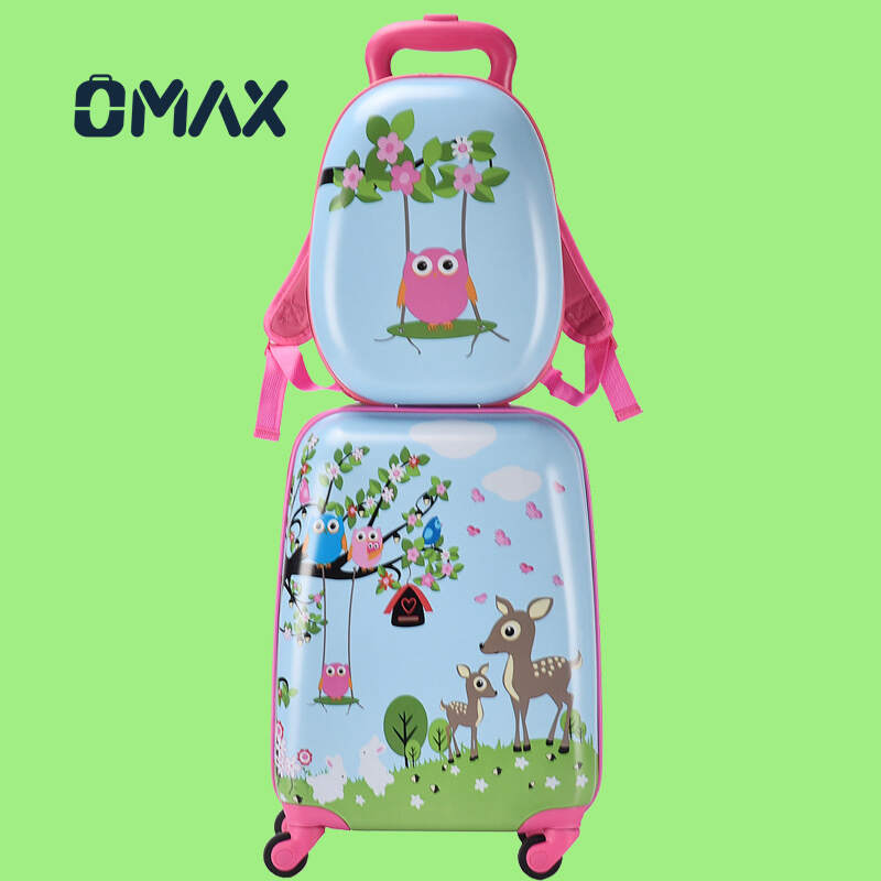 unicorn girls luggage, kids spinner suitcase, ABS carry-on for children, little girl travel suitcase, unicorn themed luggage set, 13 inch childrens suitcase, 18 inch kids carry-on, durable ABS luggage, twin wheel childrens suitcase, girls travel luggage set