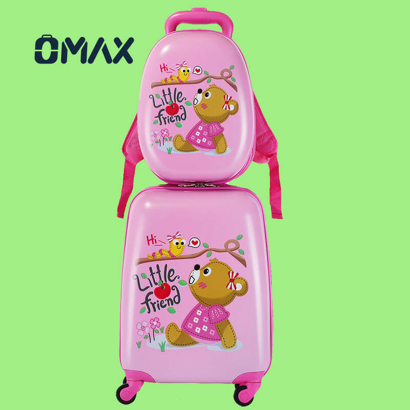 unicorn girls luggage, kids spinner suitcase, ABS carry-on for children, little girl travel suitcase, unicorn themed luggage set, 13 inch childrens suitcase, 18 inch kids carry-on, durable ABS luggage, twin wheel childrens suitcase, girls travel luggage set