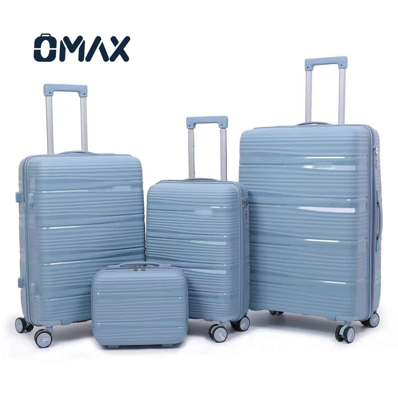 Custom Wholesale Suitcases, Women Travel Luggage Sets, PP Material Suitcase, Spinner Wheel Trolley Bags, Factory Direct Luggage, Waterproof Carry-On Suitcase, TSA Lock Travel Case, Aluminum Frame Luggage, Lightweight Business Suitcase, OEM/ODM Luggage Supplier, Polyester Lining Luggage, Front Opening Trolley Case, Multi-Size Boarding Box, Durable ABS PC Luggage, Eco-Friendly Travel Bags