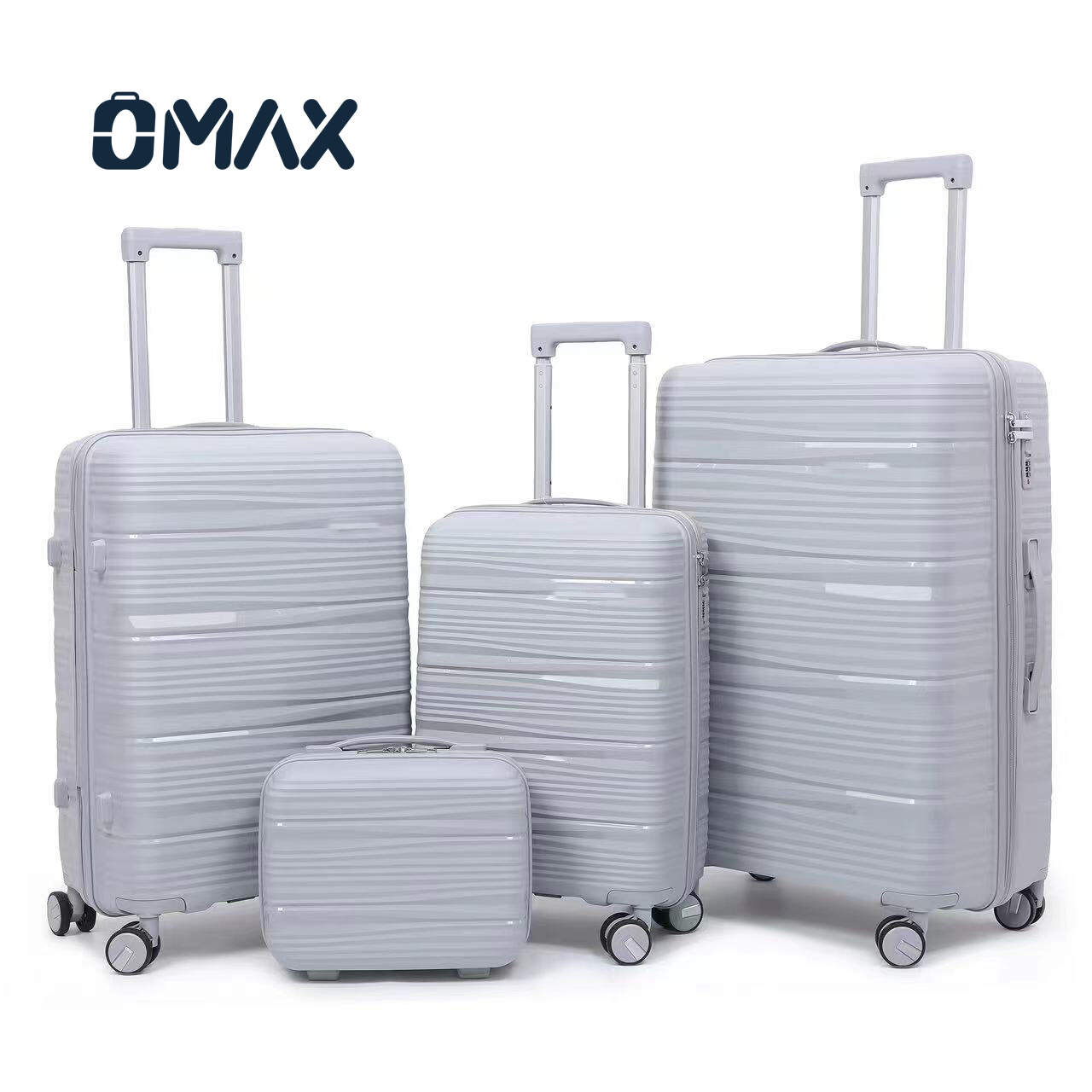 Custom Wholesale Suitcases, Women Travel Luggage Sets, PP Material Suitcase, Spinner Wheel Trolley Bags, Factory Direct Luggage, Waterproof Carry-On Suitcase, TSA Lock Travel Case, Aluminum Frame Luggage, Lightweight Business Suitcase, OEM/ODM Luggage Supplier, Polyester Lining Luggage, Front Opening Trolley Case, Multi-Size Boarding Box, Durable ABS PC Luggage, Eco-Friendly Travel Bags