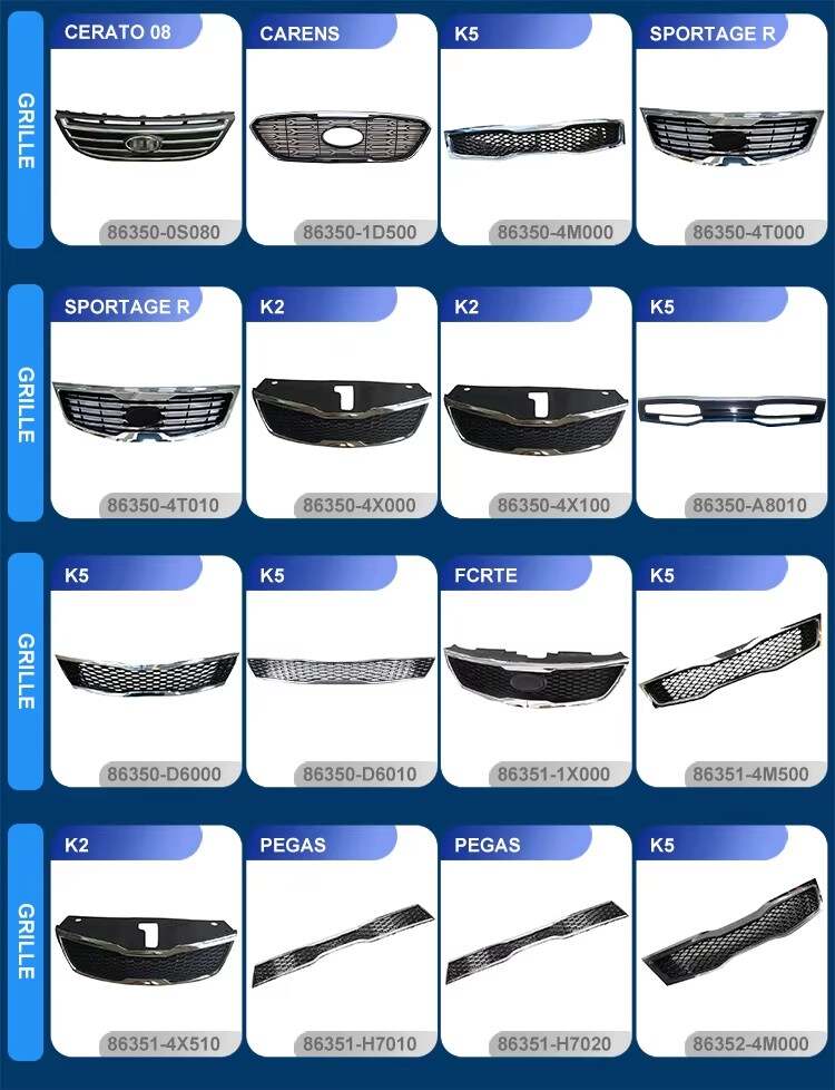 Hyundai Kia grille