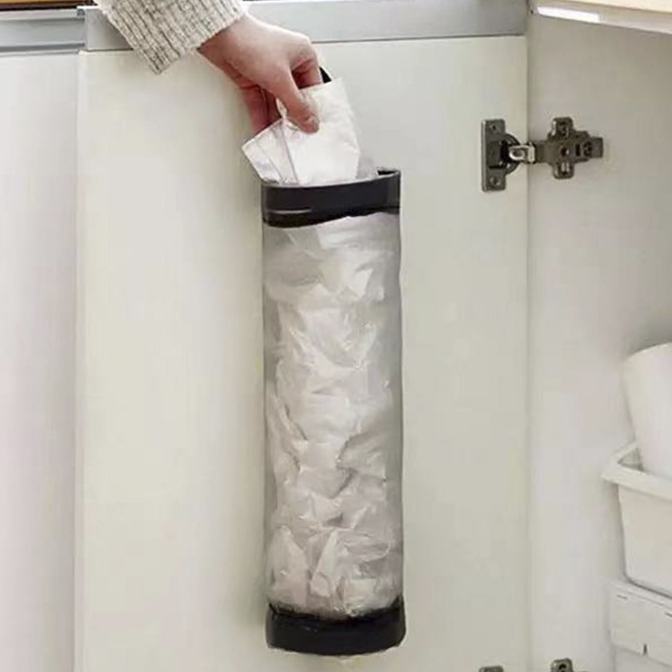 1pc Hanging Garbage Bag Organizer