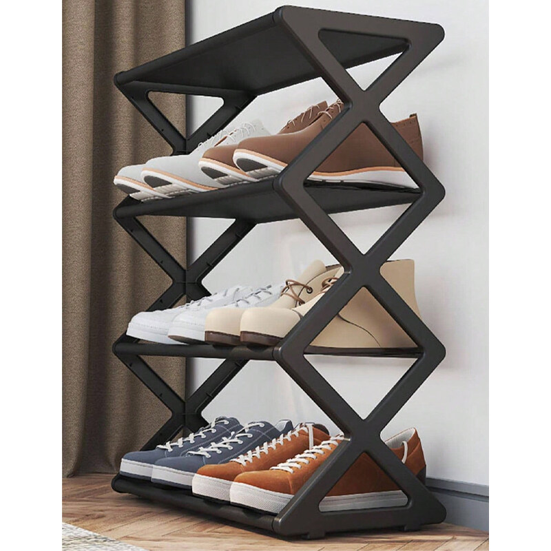 Simple Shoe Rack Multilayer Dust-proof Storage Cabinet