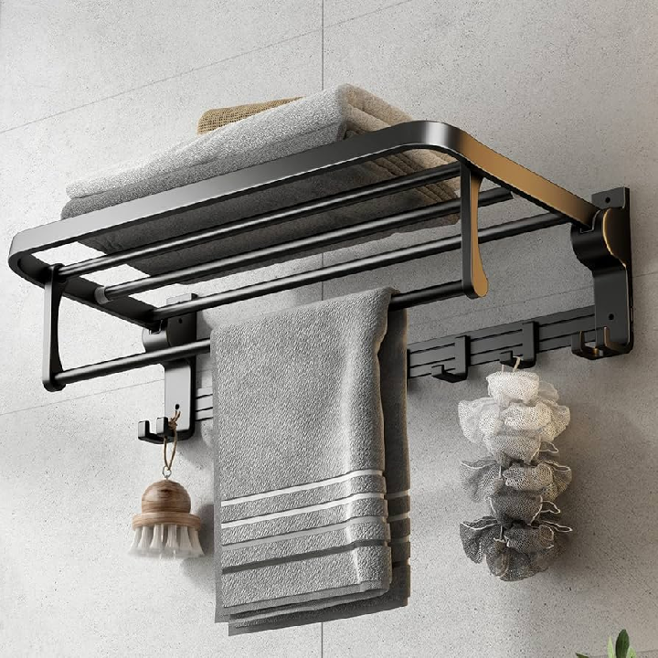 Multi-functional towel racks