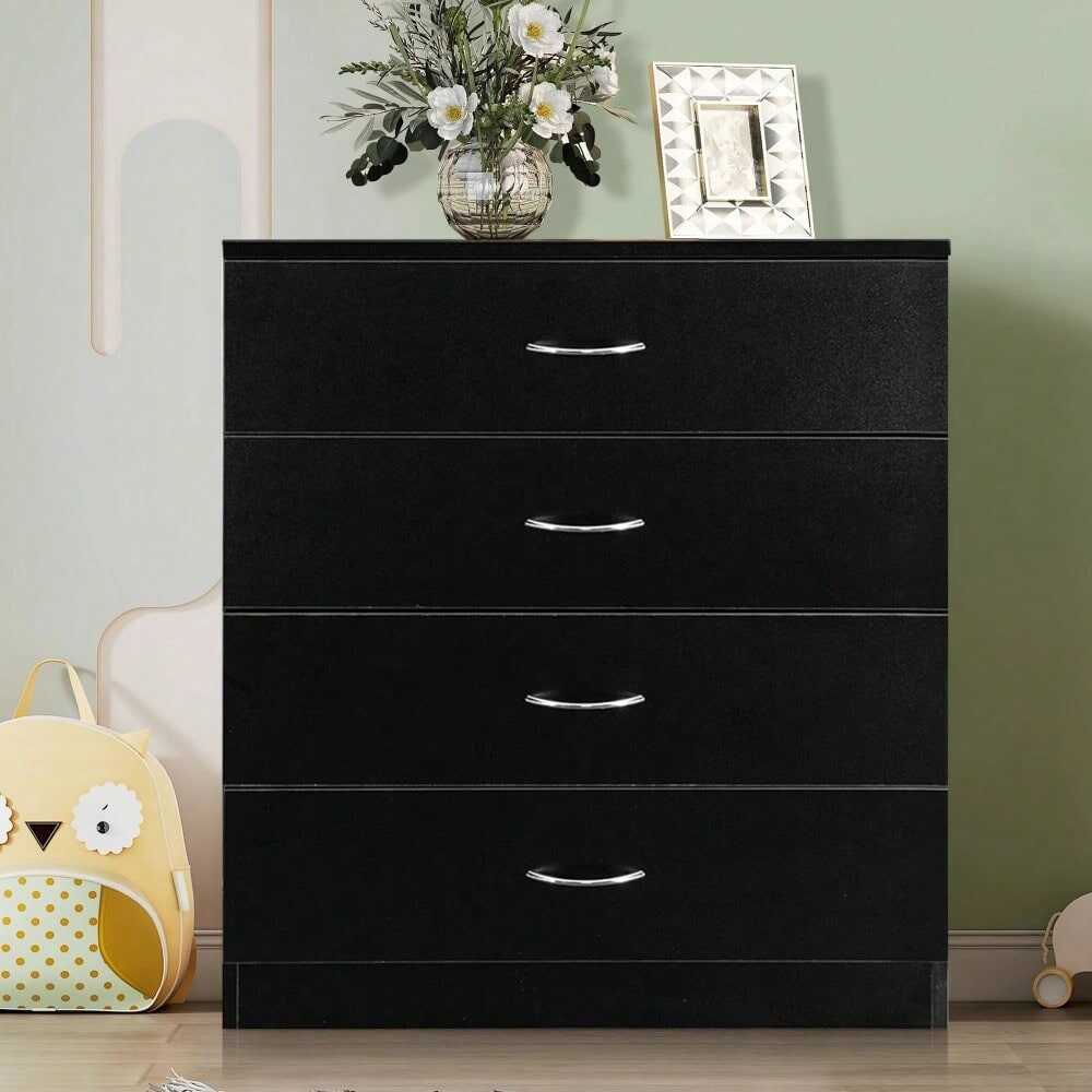 Contemporary 4 Drawer Dresser Manufacturer