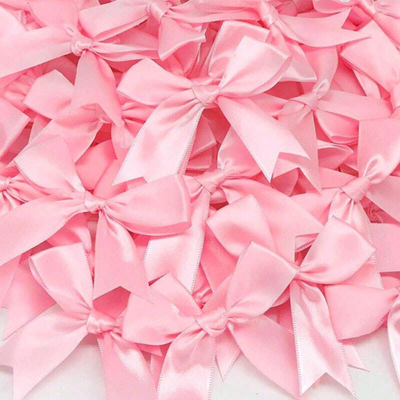 10pcs Fabric Ribbon Bowknot for Gift Wrapping
