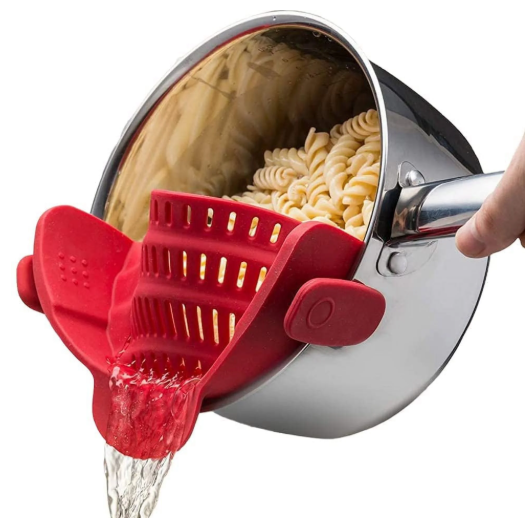 Silicone Clip-On Pot Strainer