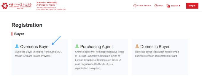 steps of register for the 2025 Canton Fair