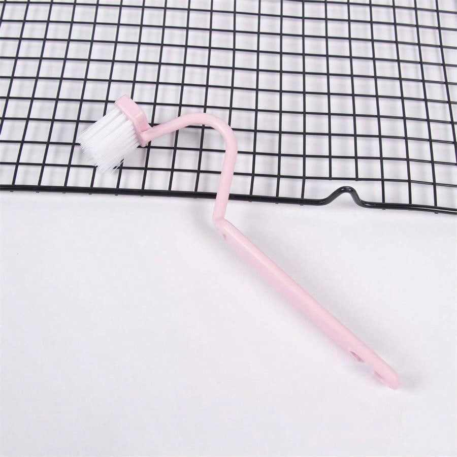 V-Shaped Toilet Brush, No Dead Angle Cleaning, Easy to Hang