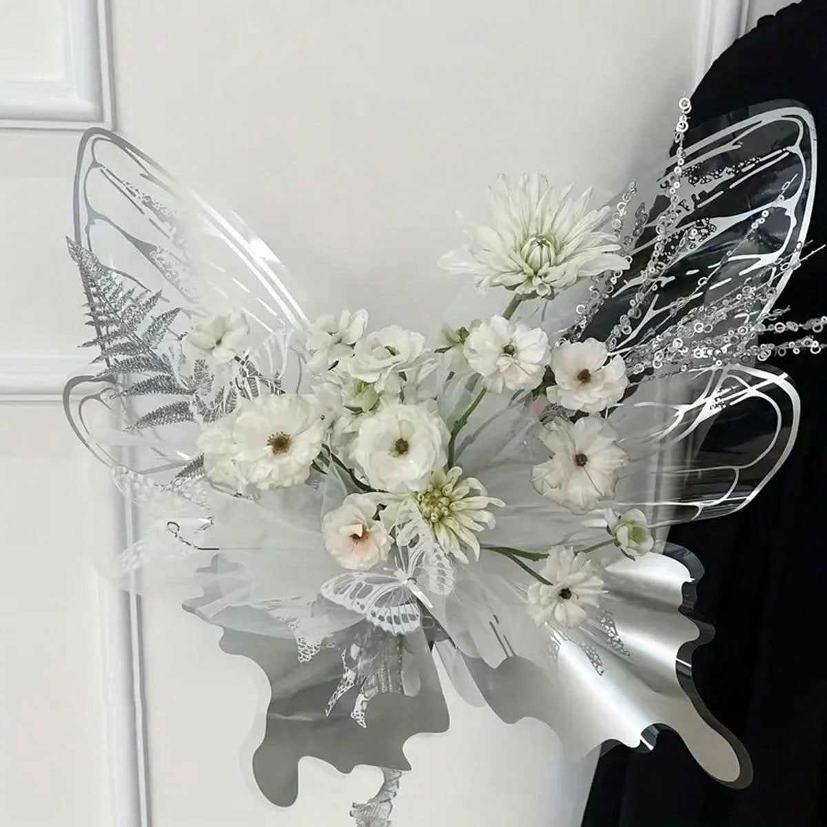 Butterfly Wrapping Paper - 20 Sheets for Weddings & Florist Supplies