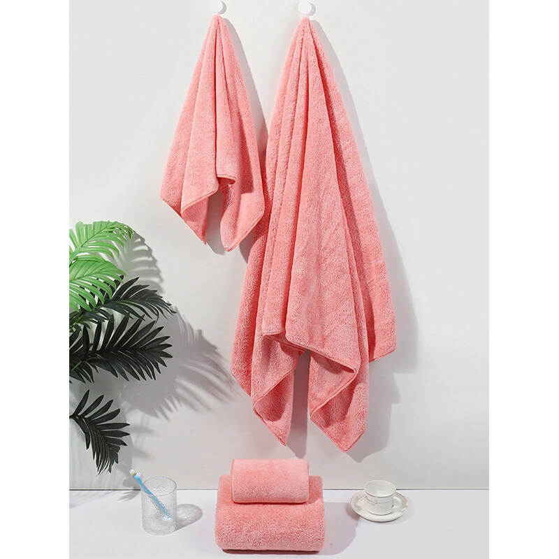 Soft Coral Fleece Towels – OEM Supplier | Quick-Dry Absorbent Bath Towels, Various Sizes, Bulk Order