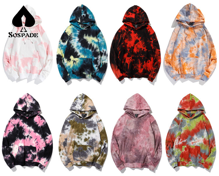 Sospade,Custom Hoodie,Tie-Dye hoodie,