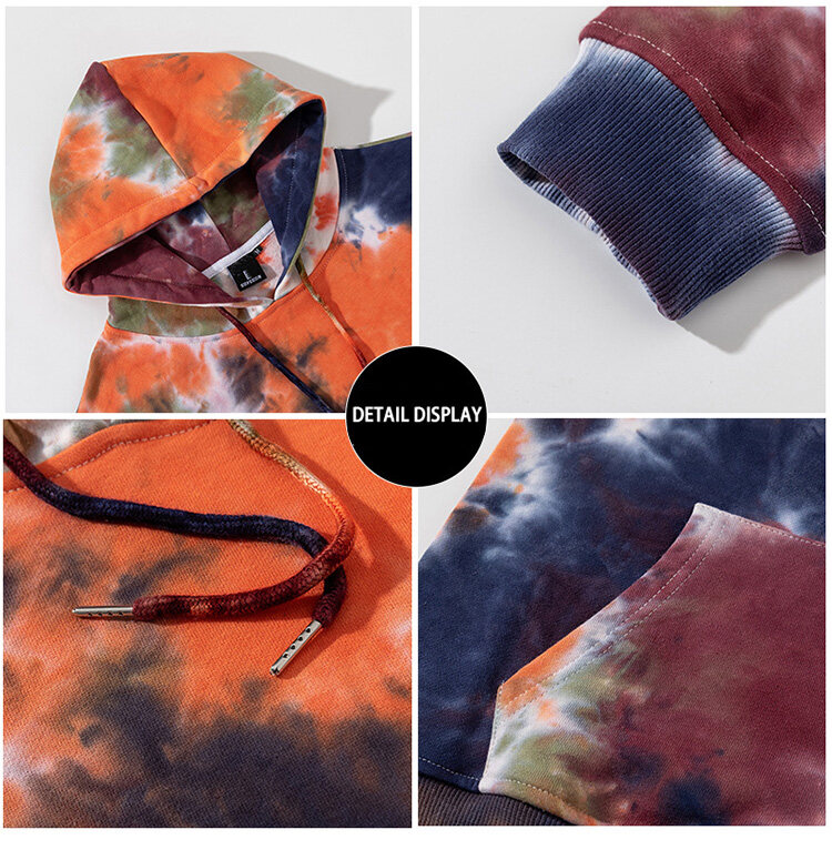 Sospade,Custom Hoodie,Tie-Dye hoodie,