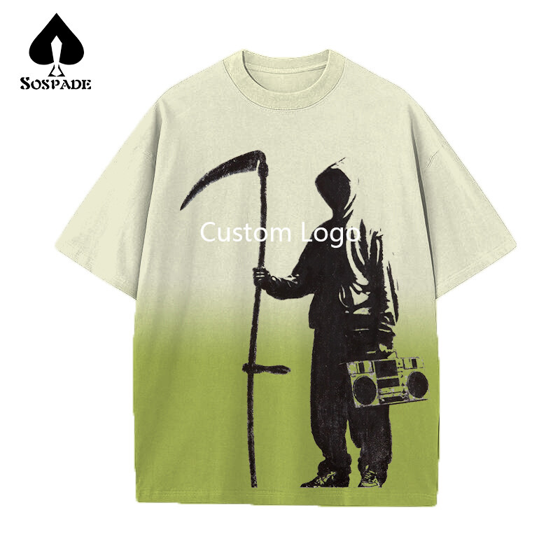 Sospade,Custom T-shirt,Pure Cotton,Clothing for Men,