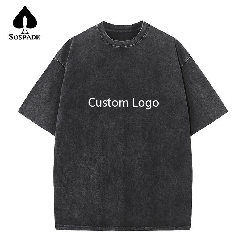 100% Cotton Blacnk T-shirt custom pattern 200grams-270grams