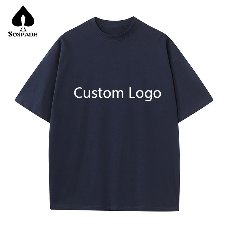 100% Cotton Blacnk T-shirt custom pattern 200grams-270grams