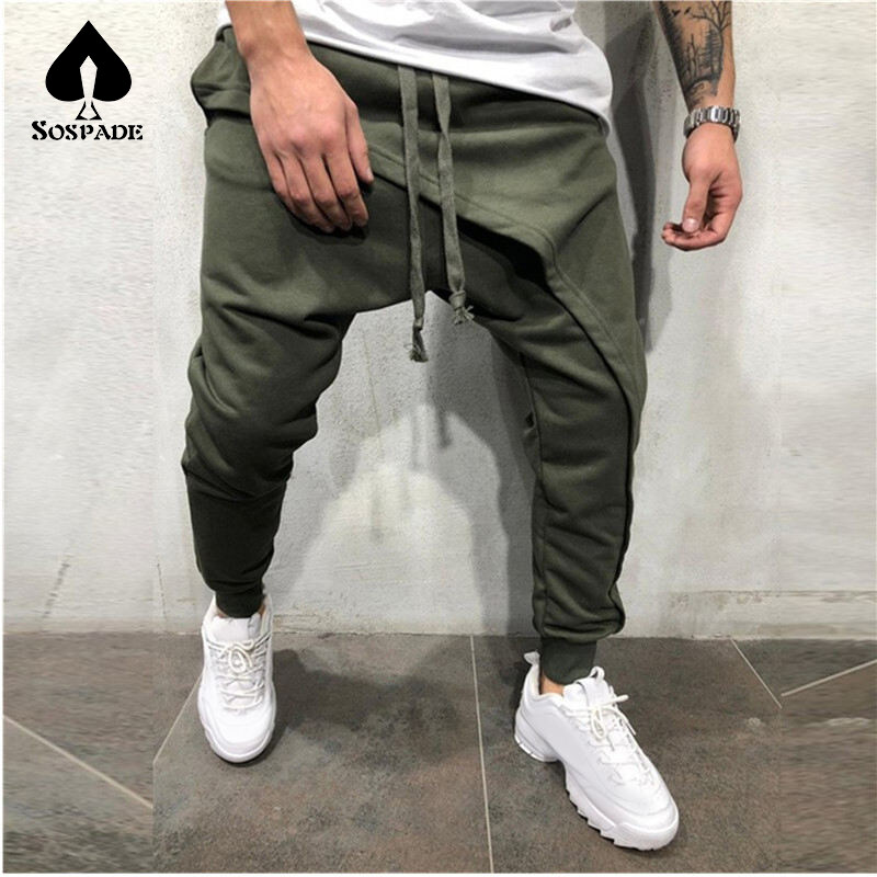 Trousers Manufacturer Wholesale Men Casual Outdoor Hip-hop Sport Trousers Custom Made Black Tapered Track Pants