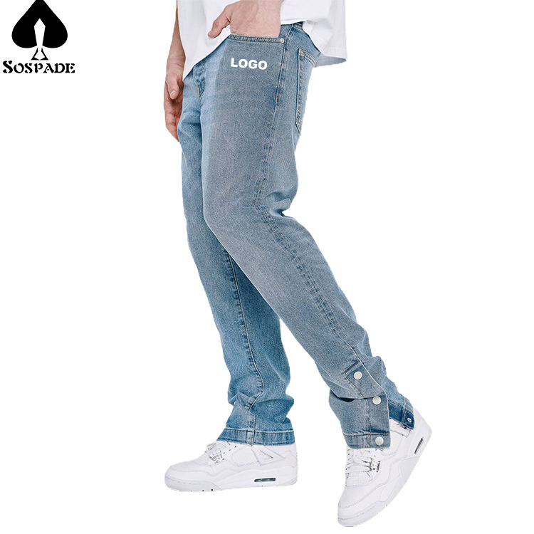 Men's Jeans Custom pattern Or Logo OEM/ODM