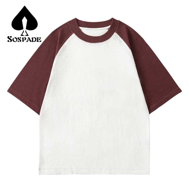 300gsm Bamboo joint Cotton 26 DENSITY YARNS Regular Shoulder Sleeve T-Shirt