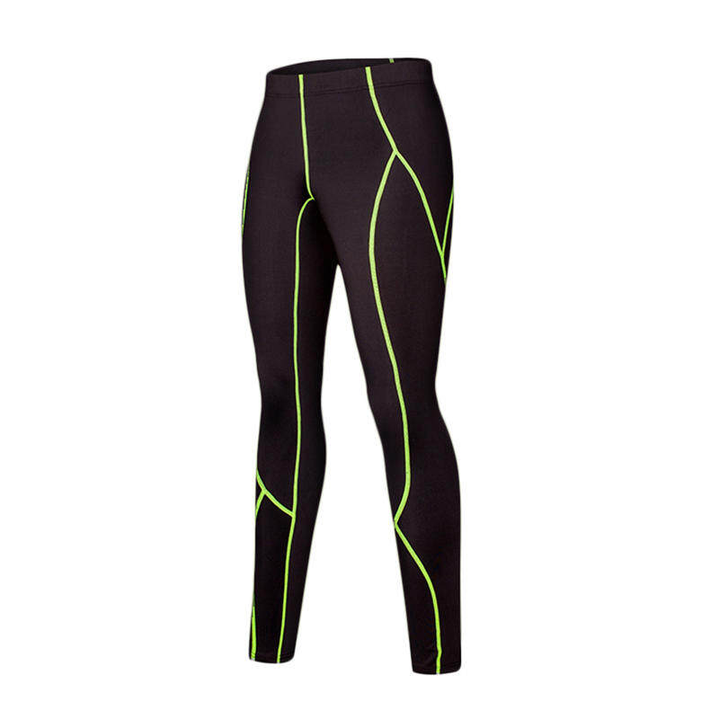 High Elastic Athletic Compression Leggings - flatlock stitch - Support custom logo #479