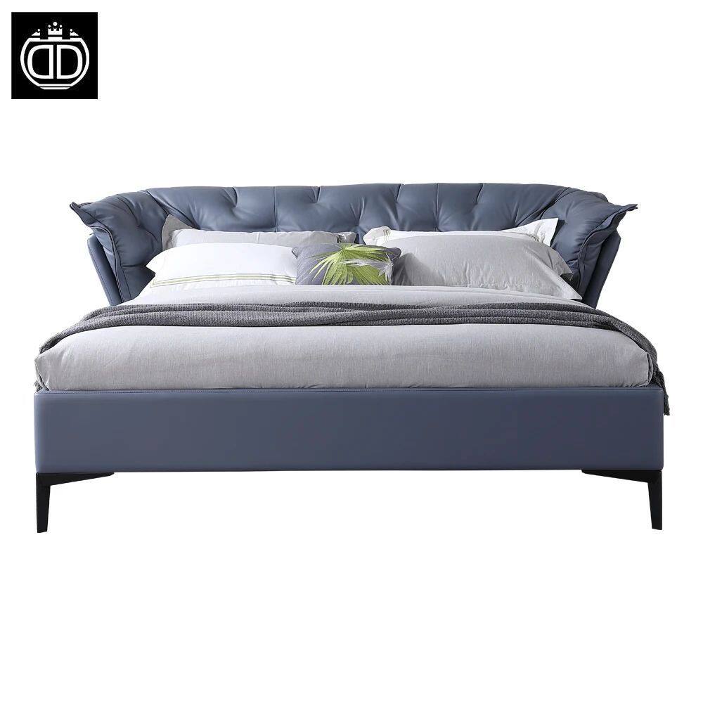 Dirani Luxury New Model Dark Gray Modern Minimalist Bed