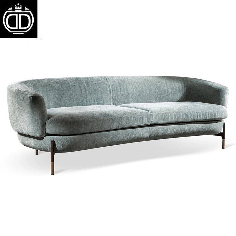 Luxury Italian Down Feather Modern Design European Style Sofa Set