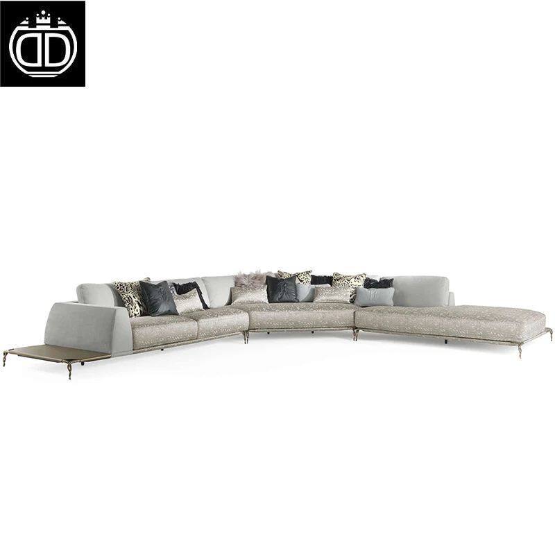 High Quality Large Leather Home Luxury Italian Modern Design Furniture Sofa