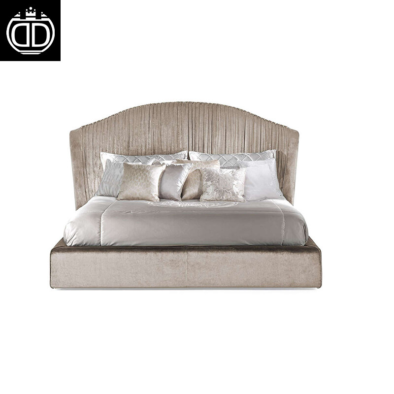 modern king upholstered bed