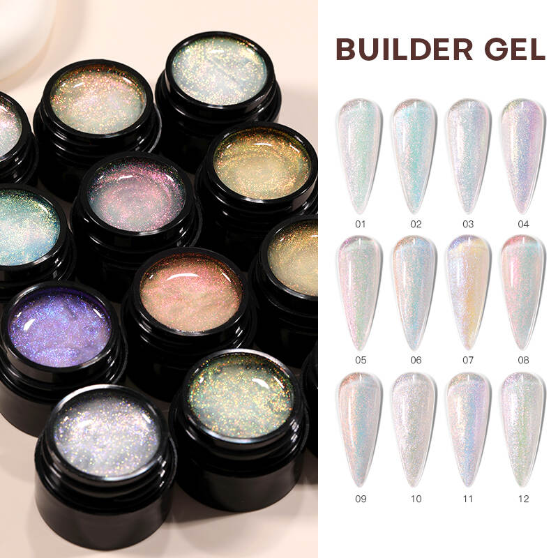 European and American high-end nail art Ultrafine Aurora gel polish
