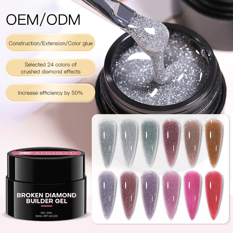12Colors Disco Builder Gel Polish