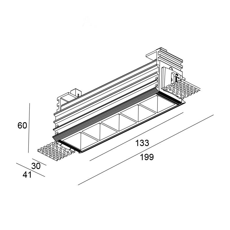 square recessed lighting