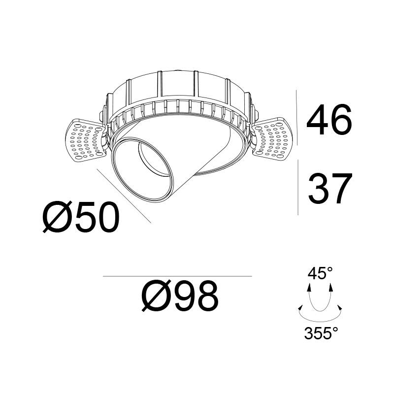tiltable downlights