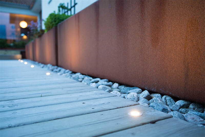 inground light