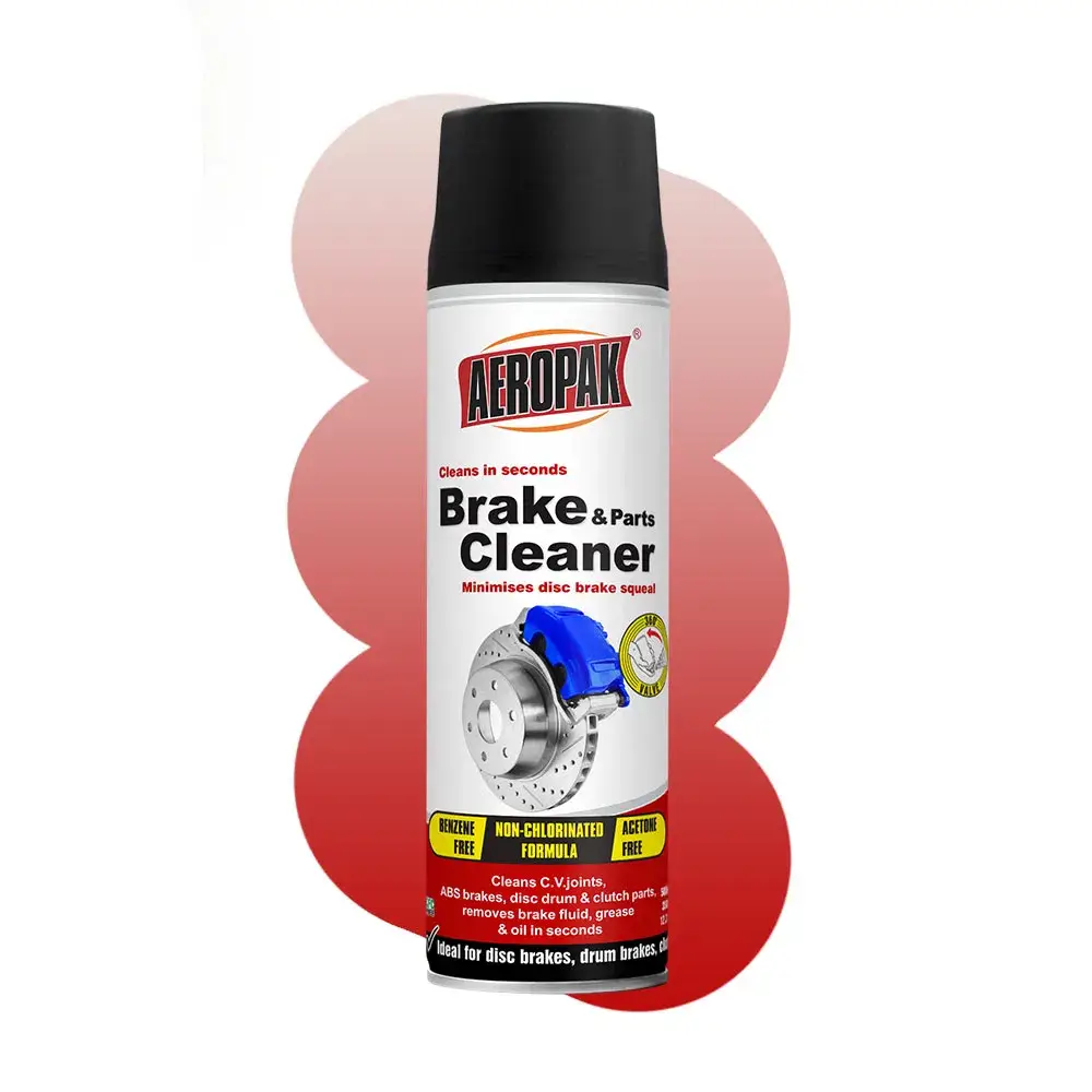 Aeropak 500ml car care aerosol Automotive Iron brake Disc Dust protection Muffler motorcycle brake pad parts cleaning spray