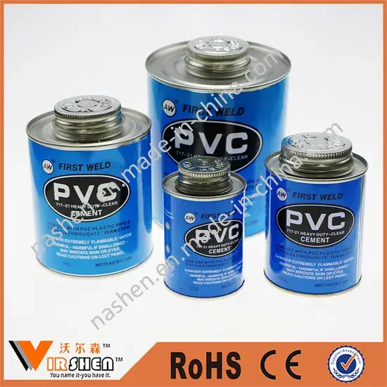 Water Based PVC Pipe Adhesive Competitive Price Clear PVC Pipe Cement / U-PVC Pipe Glue / PVC Solvent Cement
