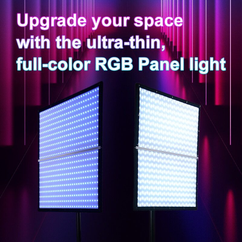 210W Flaglite FL200C 2x2 Horizontal Folding Portable Full Color LED  Panel Light