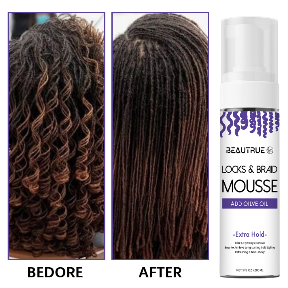 Locks Braid Foam;foam;mousse;hair mousse;hair foam;braid foam;long lasting mousse