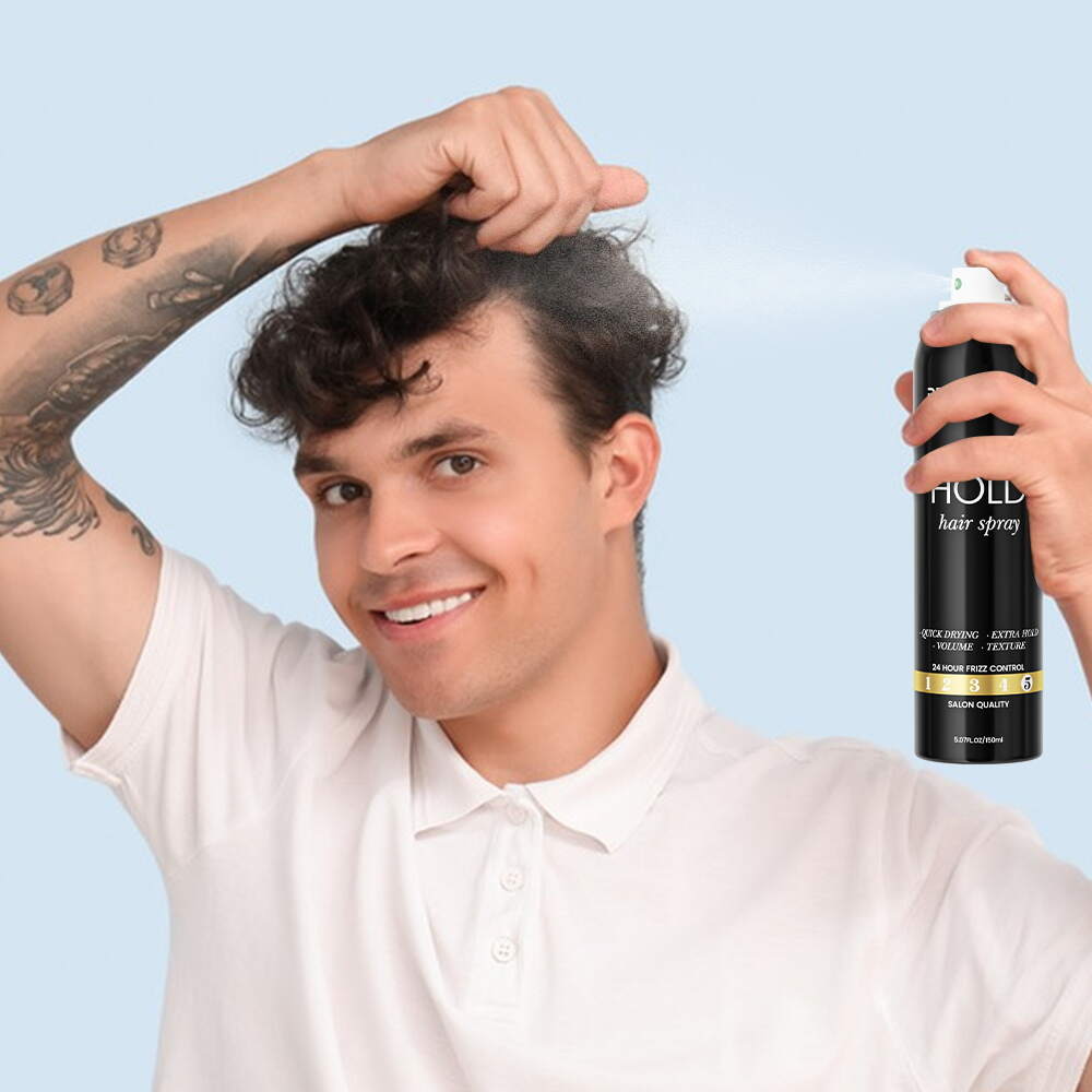 hair holding spray;hairspray;extra hold hairspray;men hair hold spray