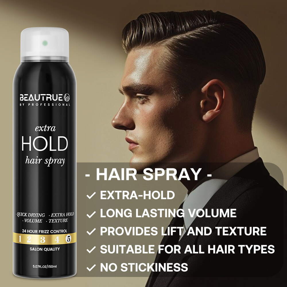 hair holding spray;hairspray;extra hold hairspray;men hair hold spray