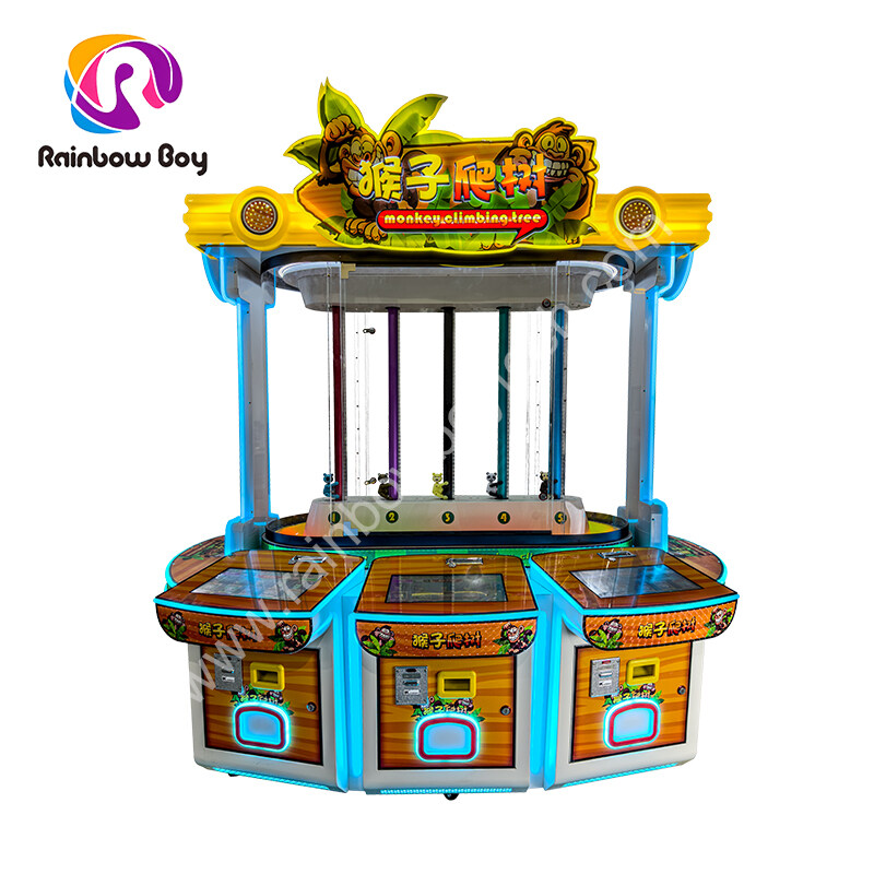 Monkey Climb Tree New Ticket Redemption Coin Operated Pinball lottery Indoor Amusement Game Machine