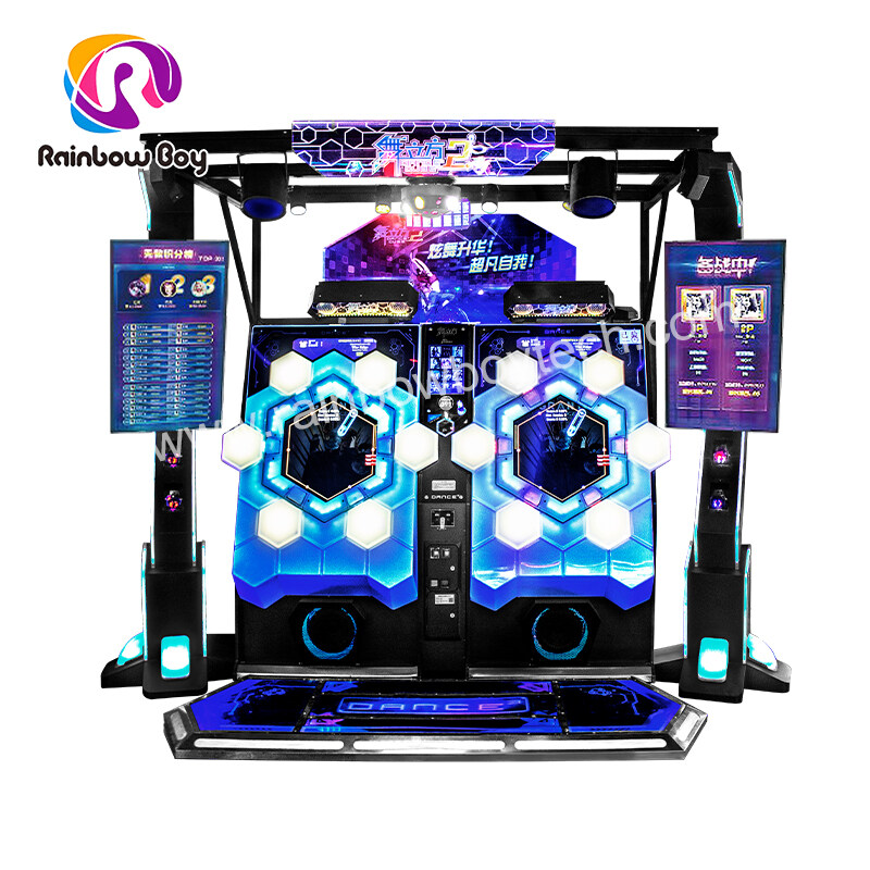 New Coin Operated Indoor Sport Dance Cubic Dance Game Machine