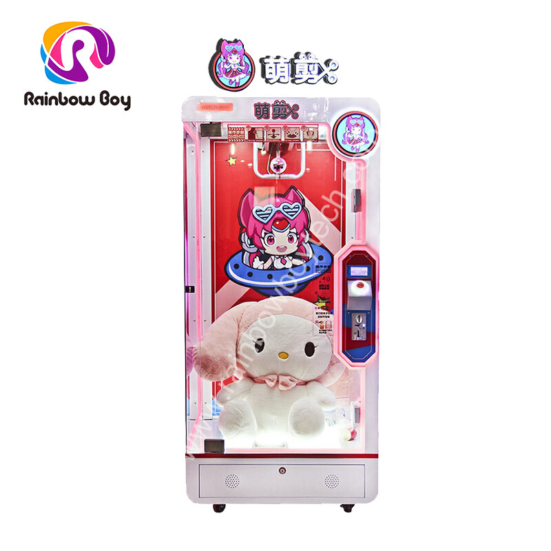 UFO Scissors Cutting Doll Prize Game Machine