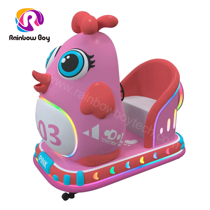 Cute Bird Pink Kiddie Ride