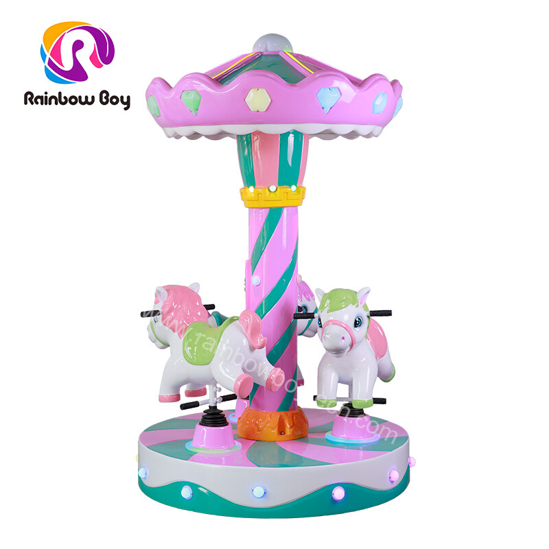 Fun Carousel 3 Players Kiddie Ride