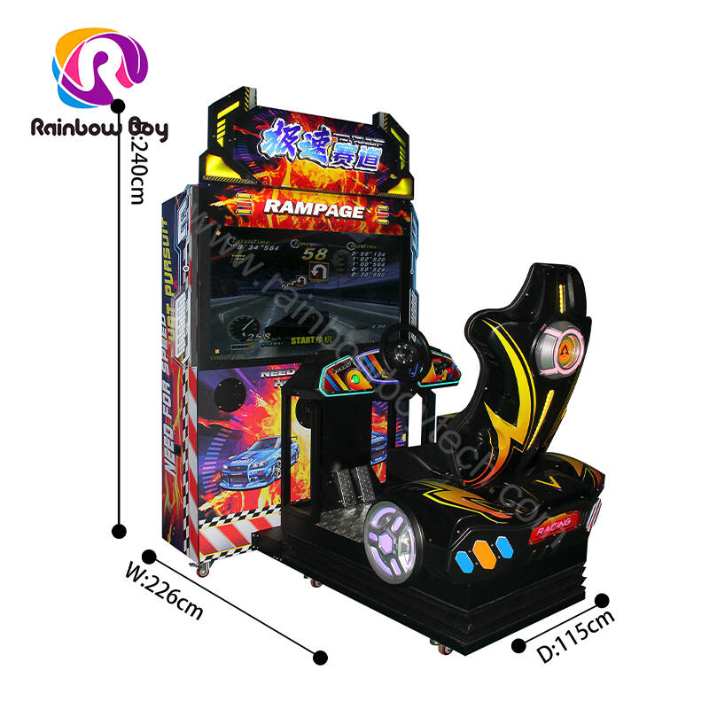 Speed Track 47” Racing Game Machine
