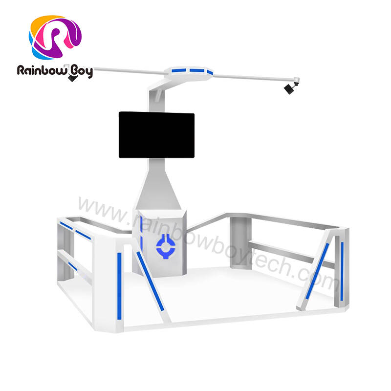 White Platform VR Game Machine