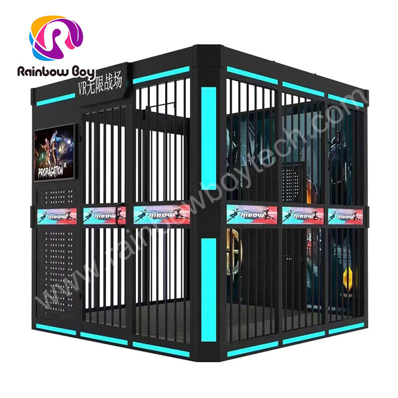 Four Person Cage 2 VR Game Machine