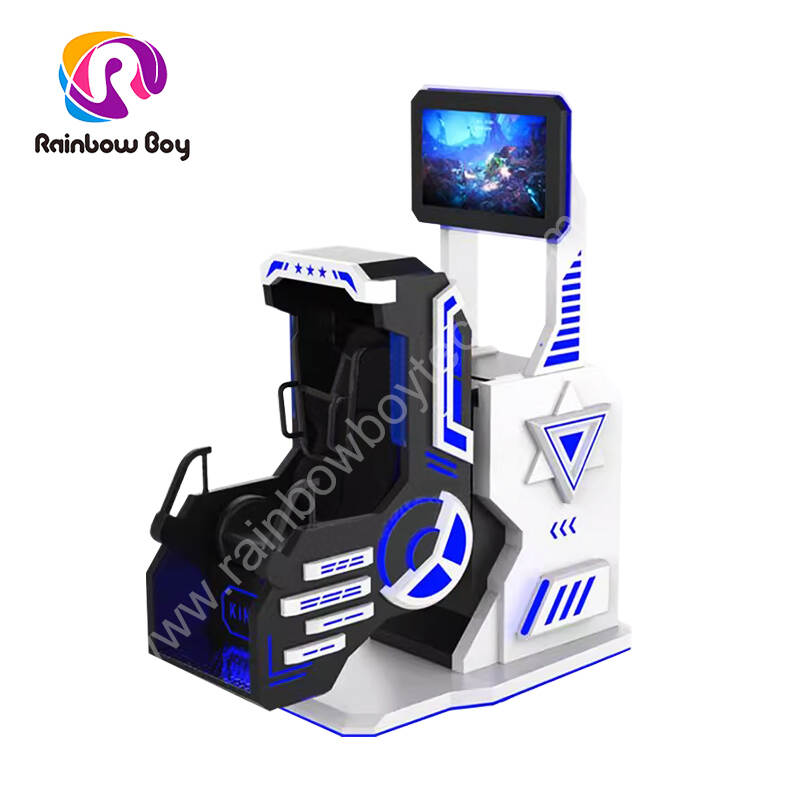 360 Single Person Aircraft VR Game Machine