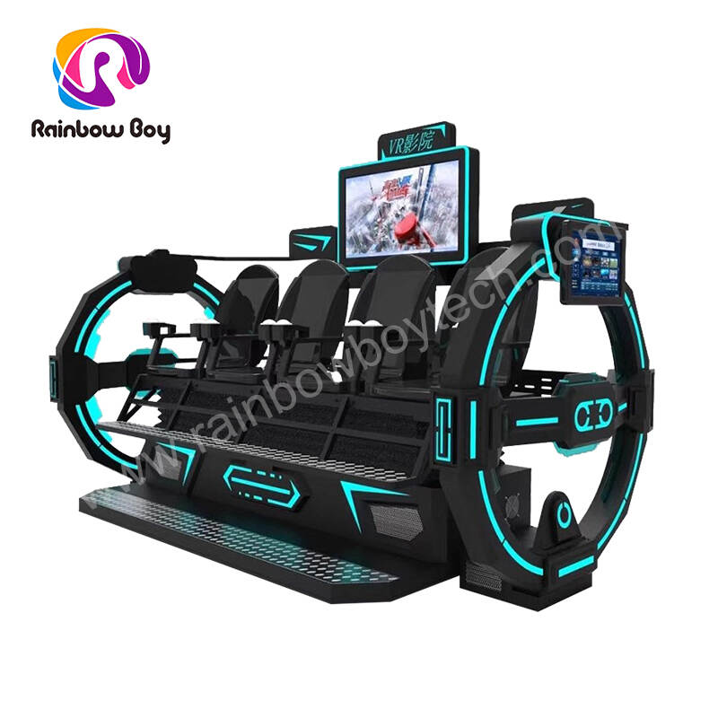 Four-passenger Shuttle VR Game Machine